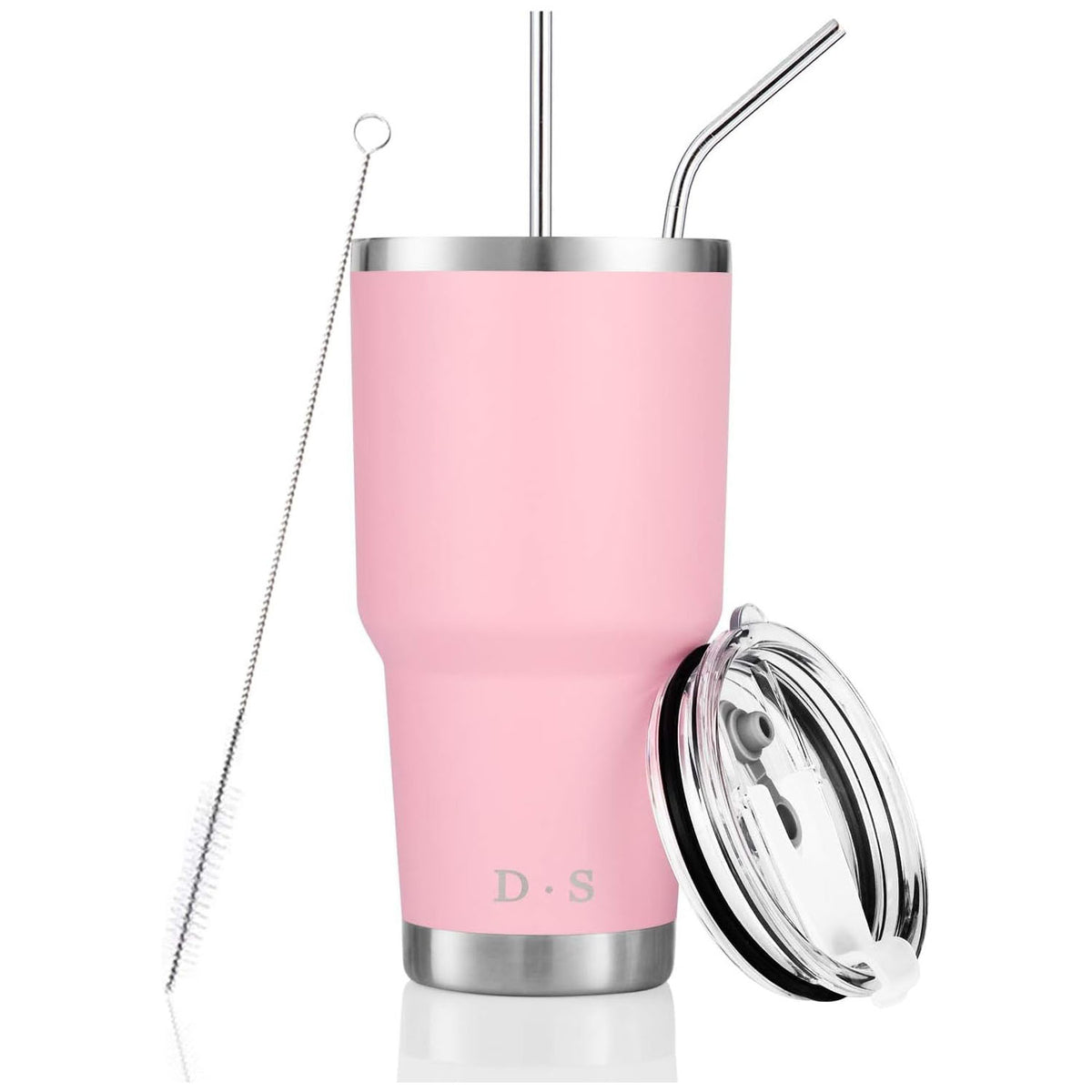 30 oz Pink Stainless Steel Tumbler
