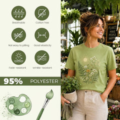 5PCS Unisex Sublimation Blank T-Shirts – Polyester Crew Neck Short Sleeve - Avocado Green