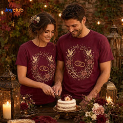 5PCS Unisex Sublimation Blank T-Shirts – Polyester Crew Neck Short Sleeve - Maroon