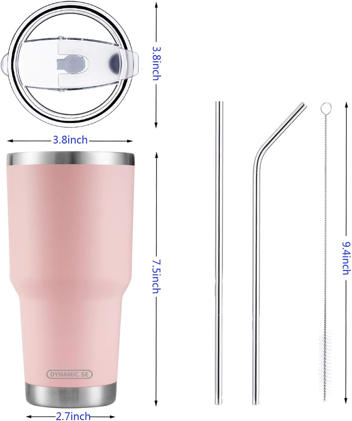30 oz Sakura Stainless Steel Tumbler