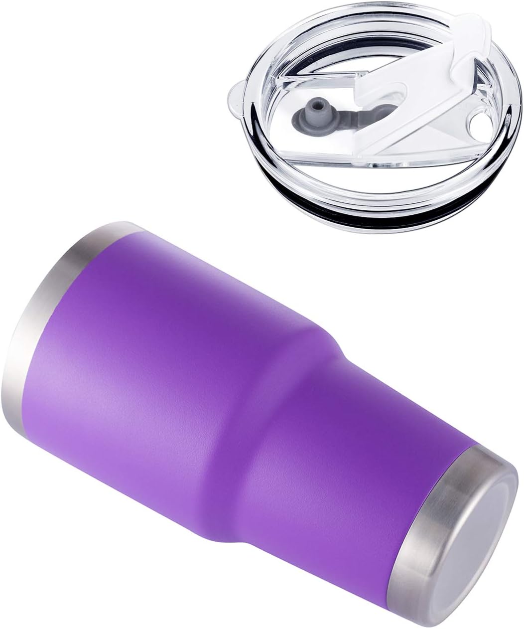 30 oz Purple Stainless Steel Tumbler