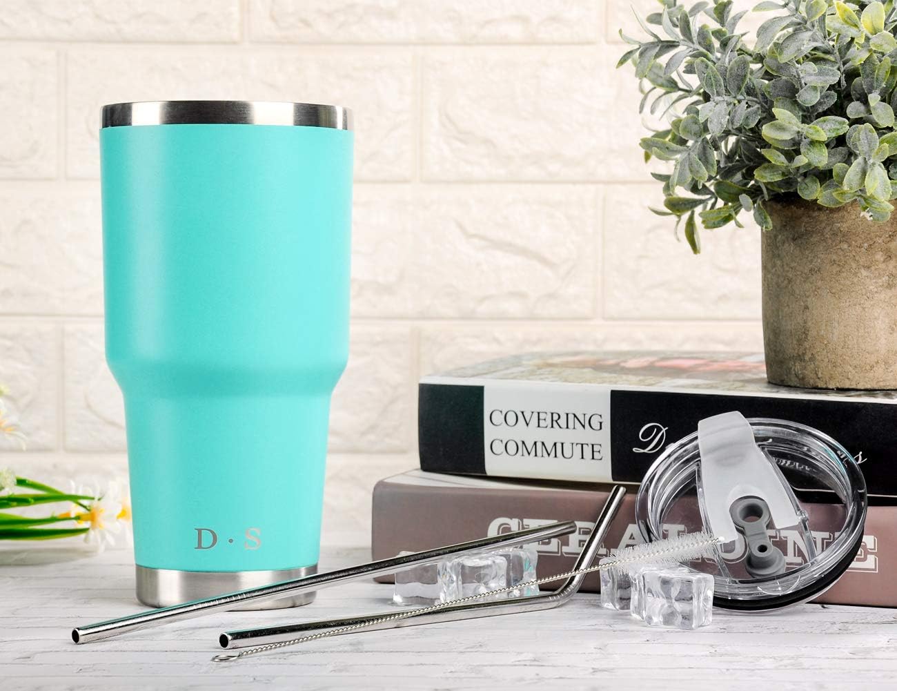 30 oz mint Stainless Steel Tumbler