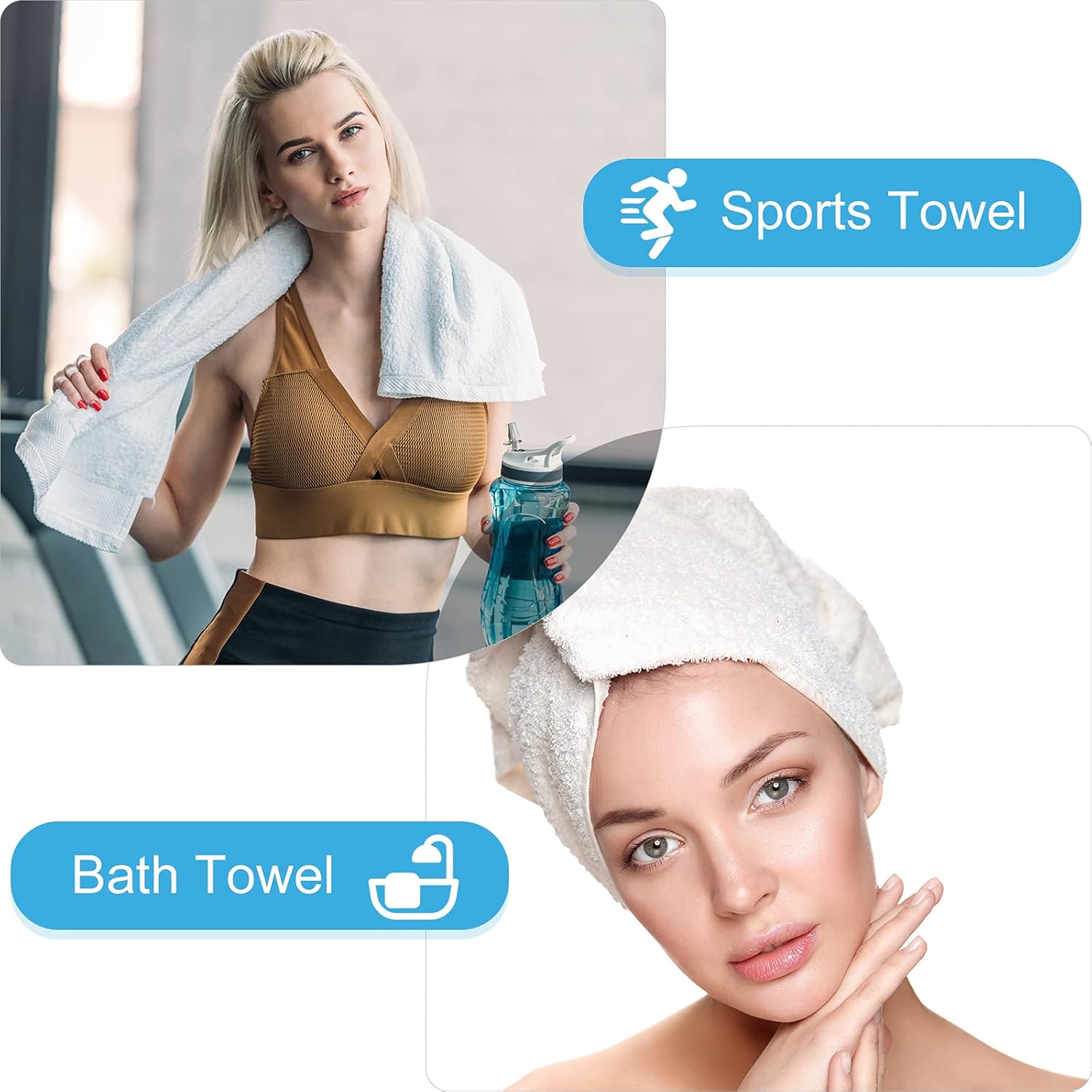 Sublimation Blank Towels DIY Microfiber Towels
