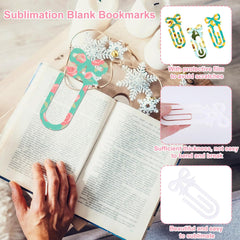 Sublimation Paper Clips, 18 style Blanks Bulk Acrylic Jumbo Paper Clips