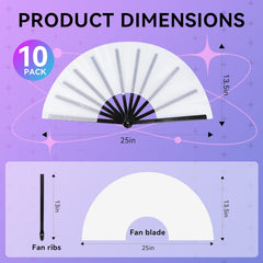 Joyclub 10 Pack Sublimation Fans