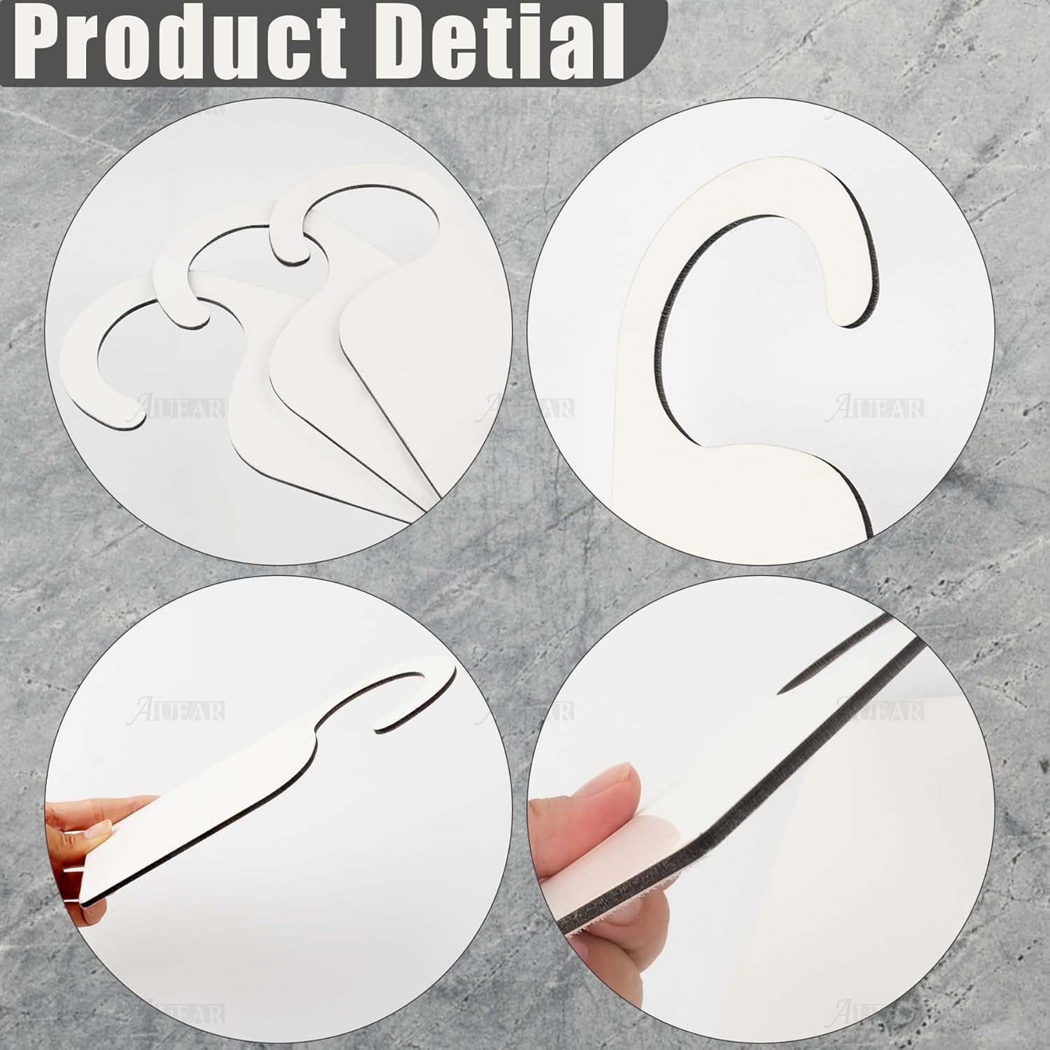 5 Pack Sublimation Blanks Door Sign Wooden Hanger