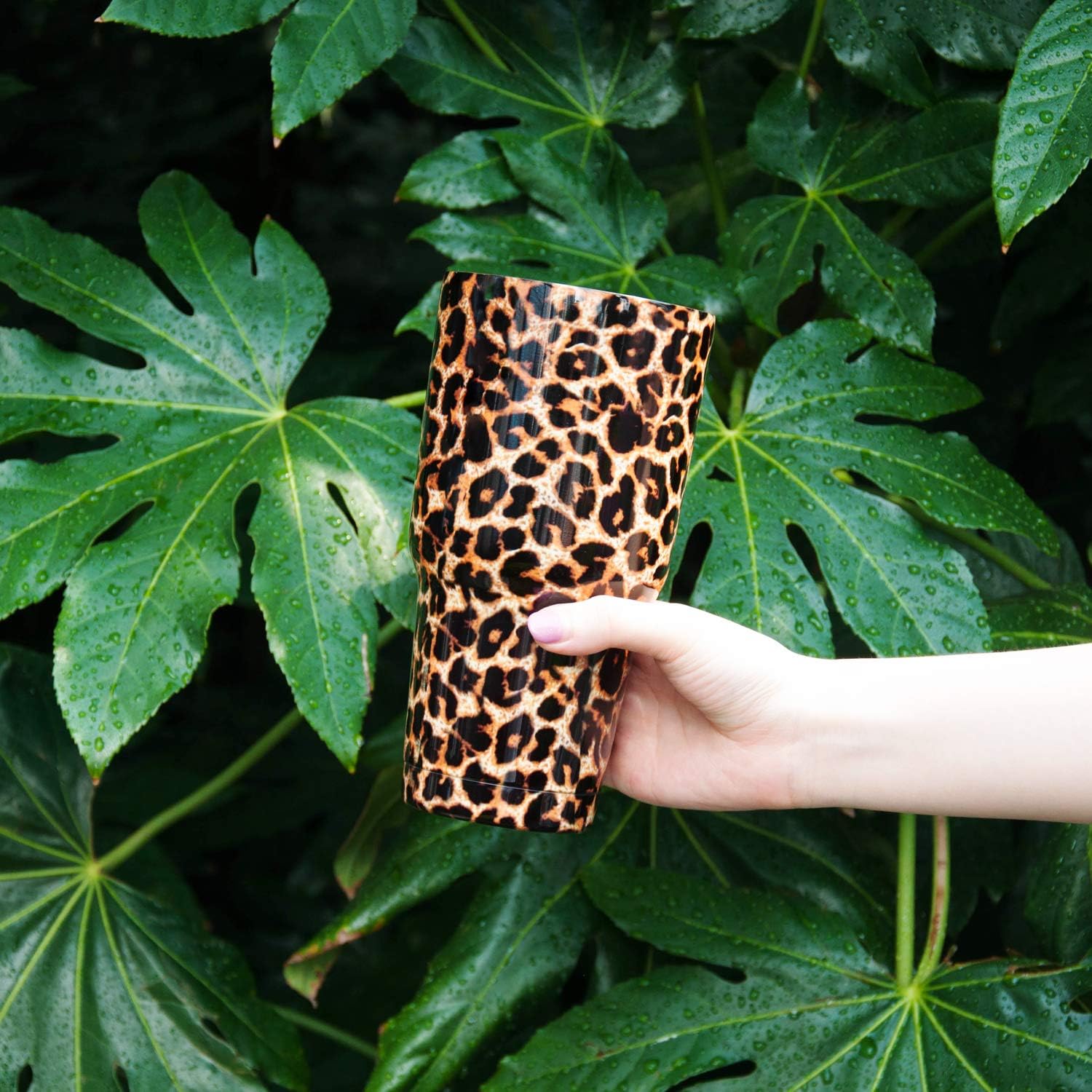 30 oz Leopard Stainless Steel Tumbler
