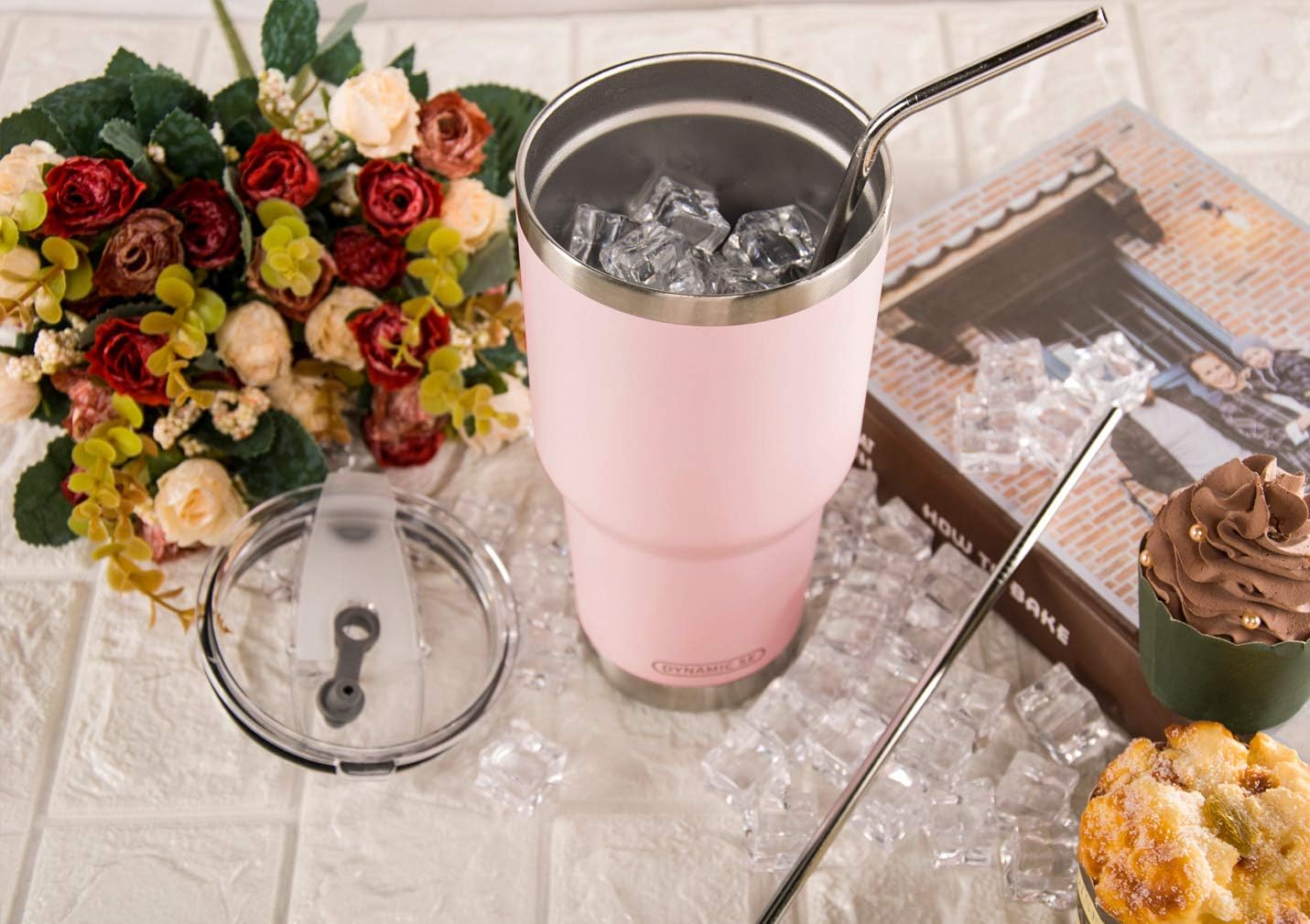30 oz Sakura Stainless Steel Tumbler