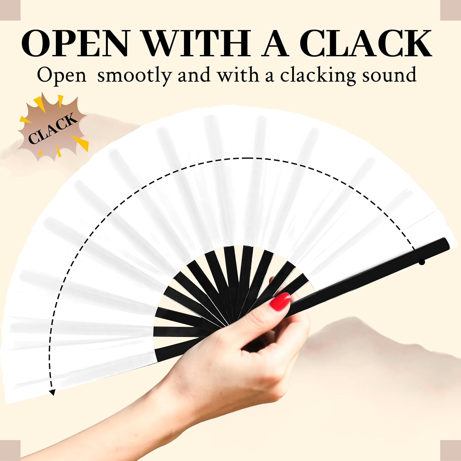 Joyclub Clack Fans - White