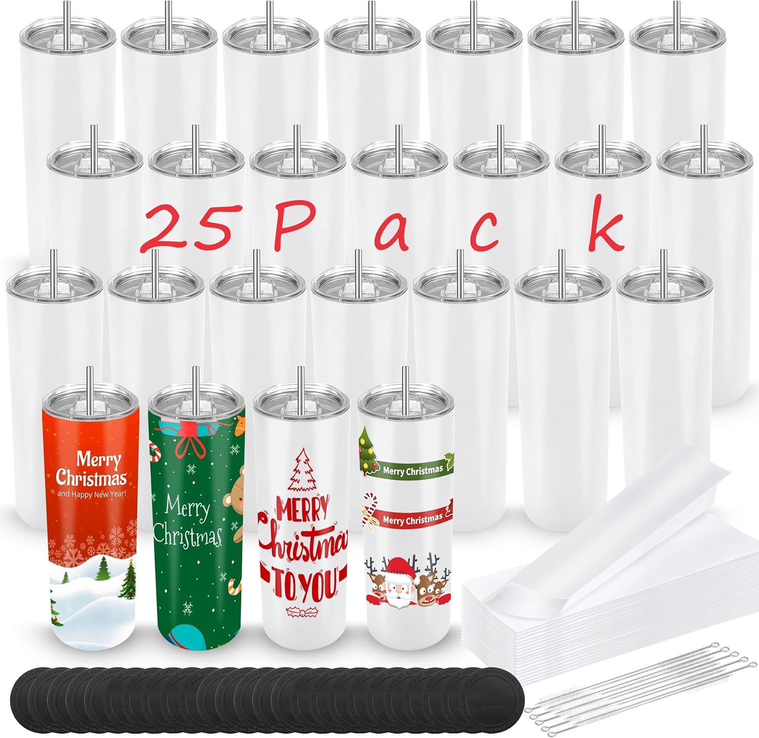 20oz Sublimation Tumblers Pro（Flat Bottom）