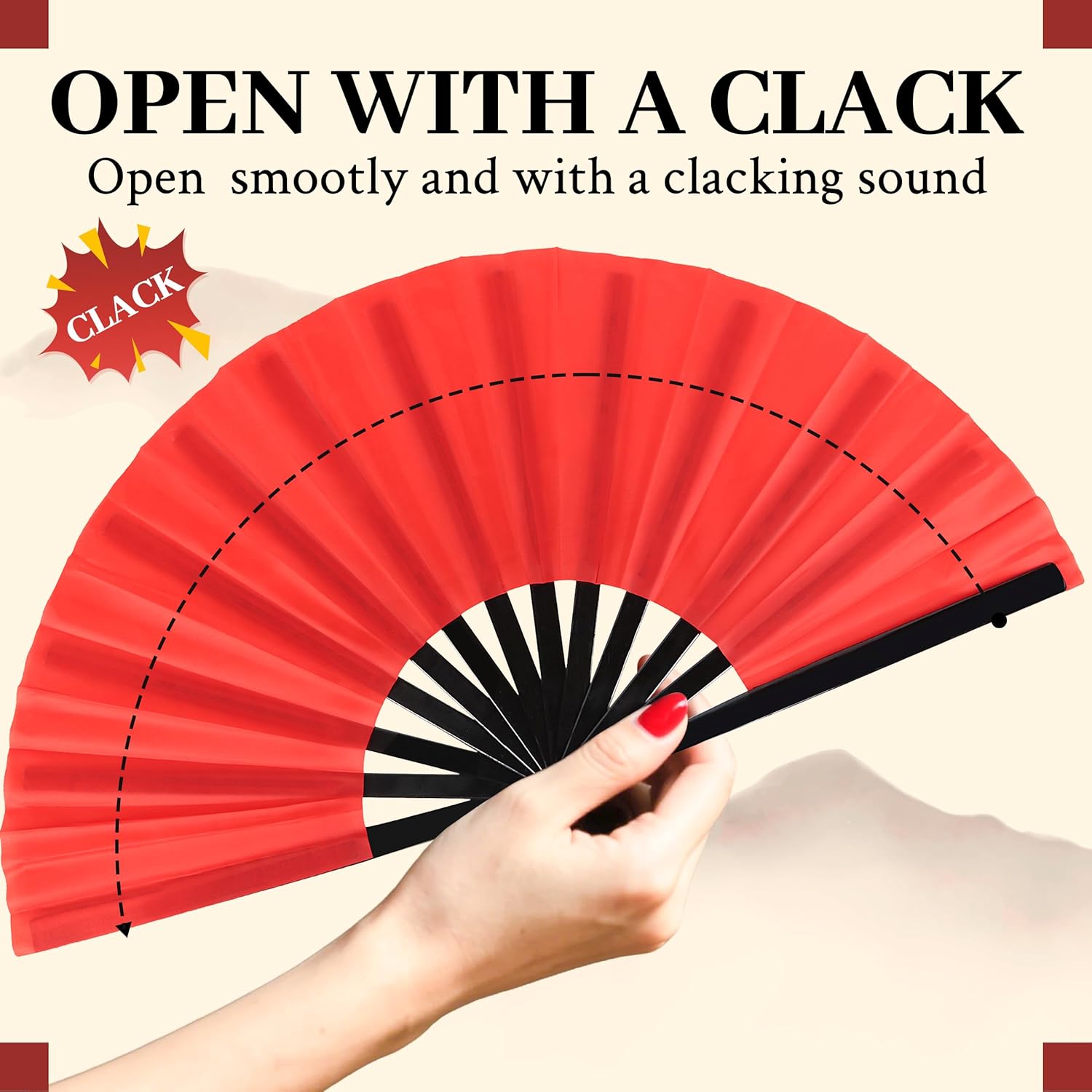 Joyclub Clack Fans - Red