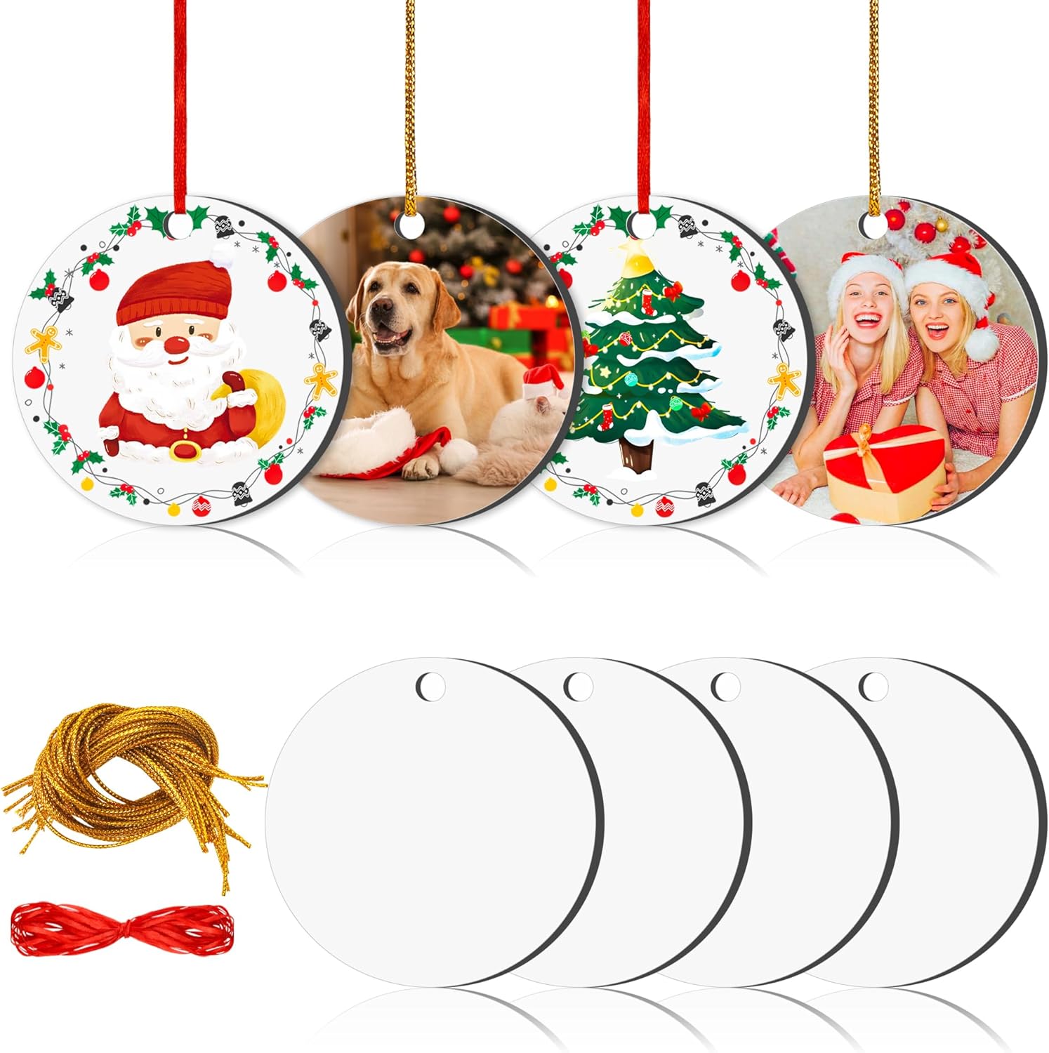 Sublimation Ornament Blanks