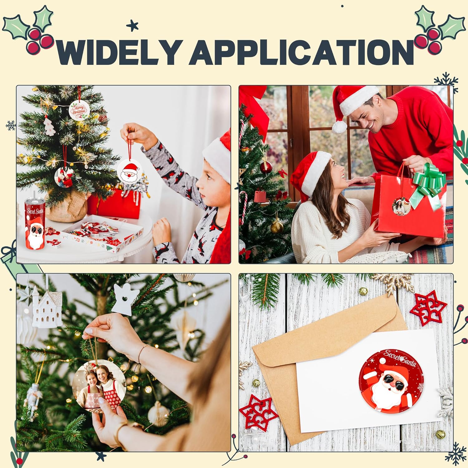 Sublimation Ornament Blanks