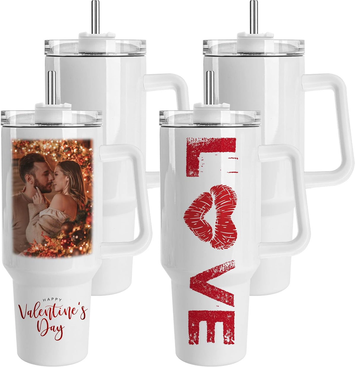 40 OZ Sublimation Tumblers with Handle