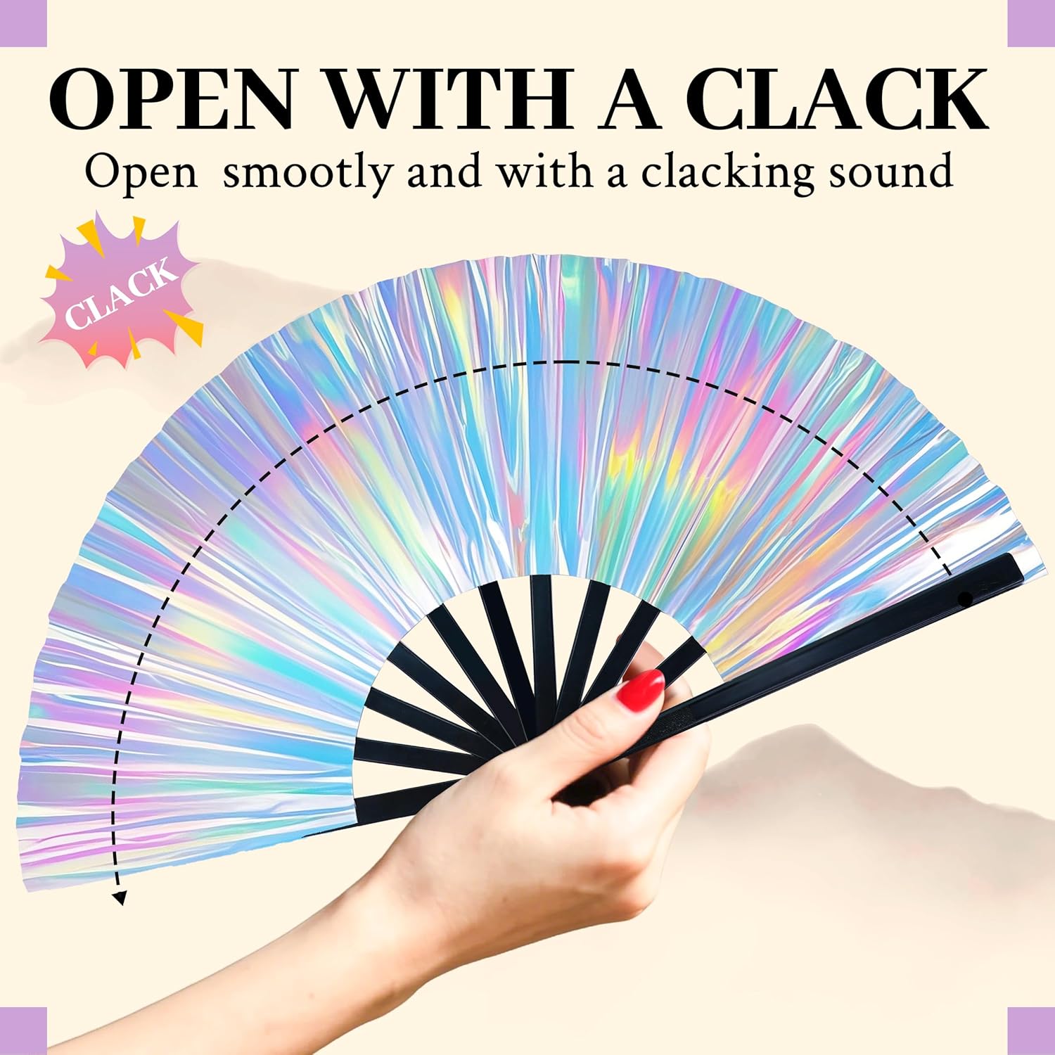 Joyclub Clack Fans - Iridescent