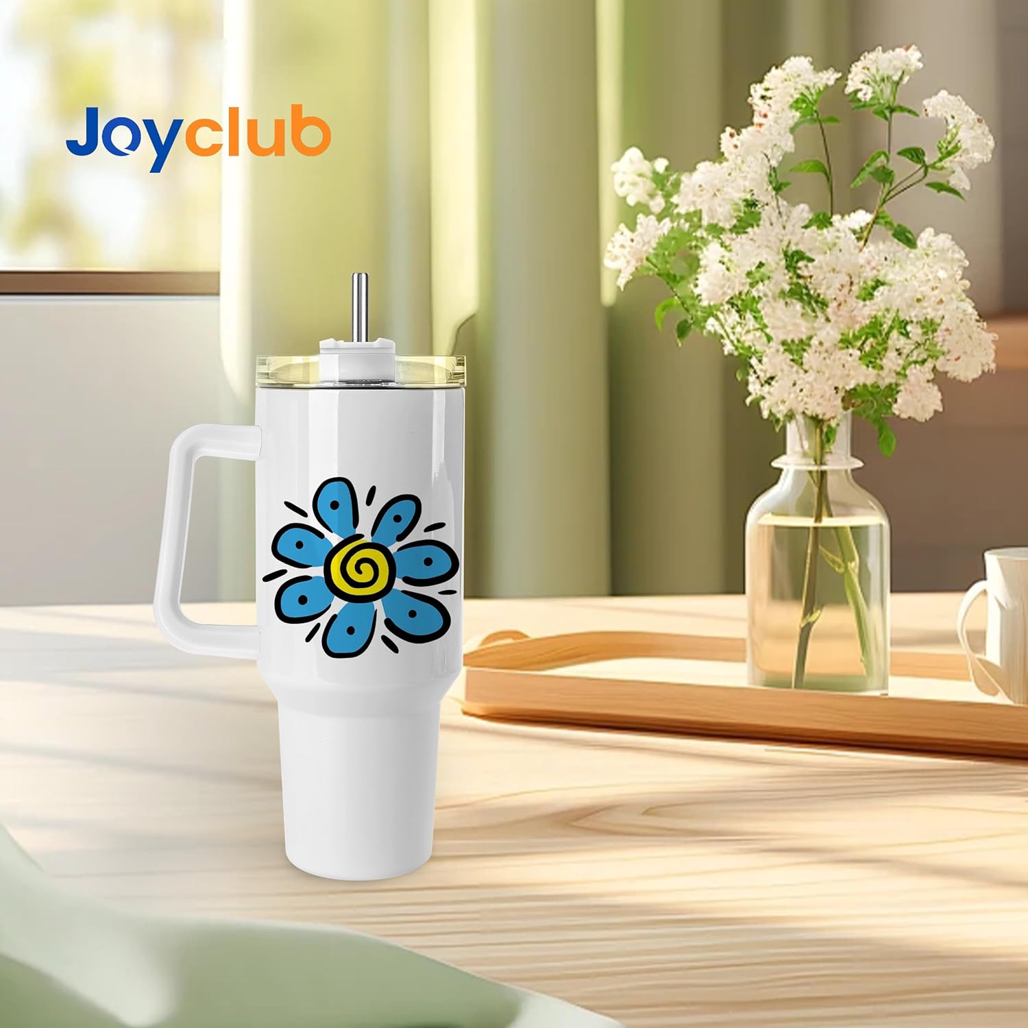 40 OZ Sublimation Tumblers with Handle