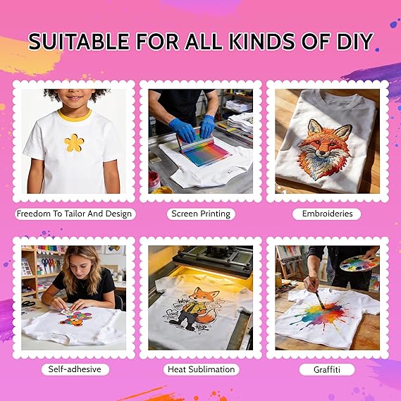 5 PCS White Toddler Sublimation Blank T-Shirts Polyester Crew Neck Short Sleeve for Heat Transfer DTF 2T–5T