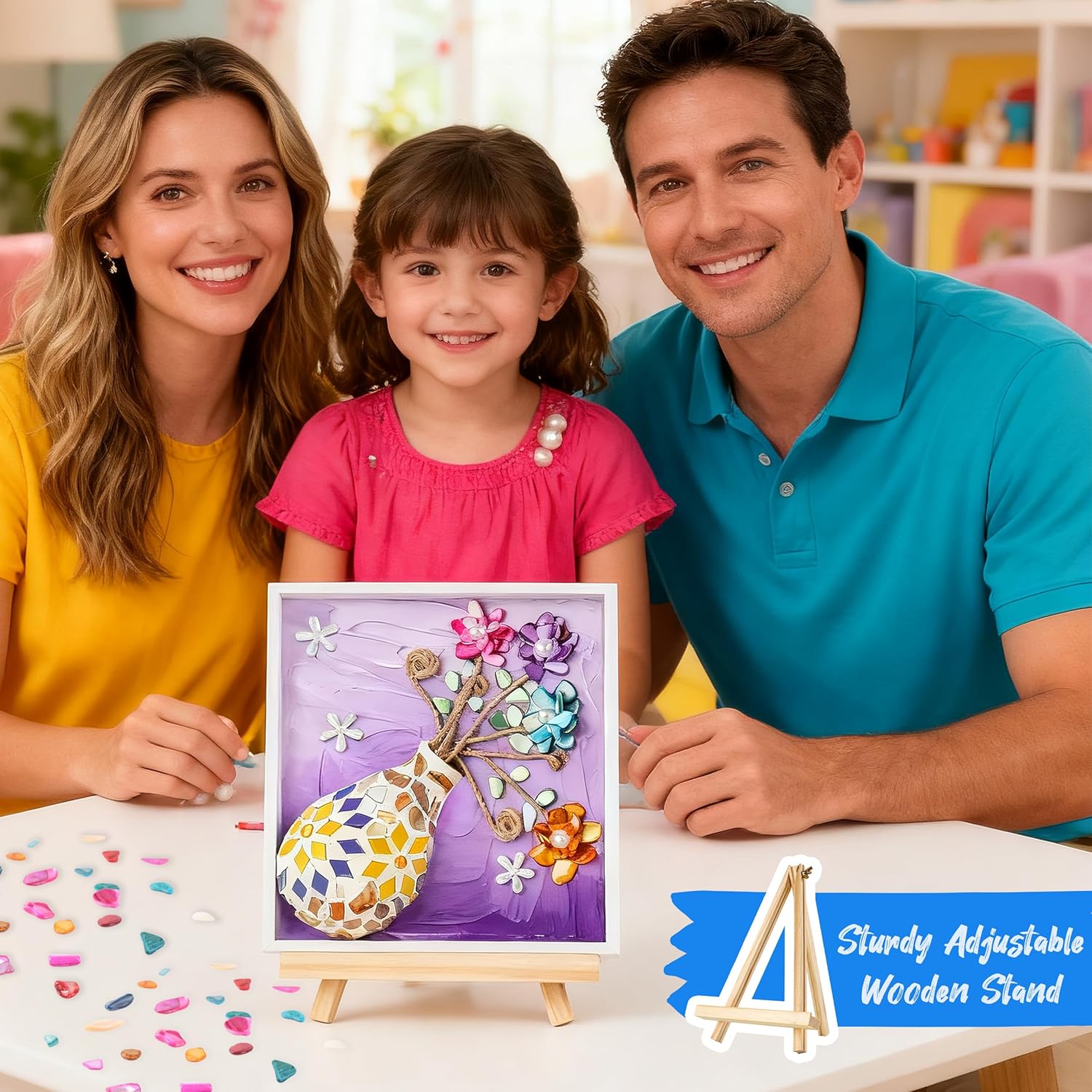 DIY Vase Mosaic Painting Kit