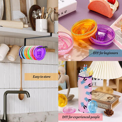 10 pack 20 oz Skinny Tumbler Replacement Lids (Multi Color)