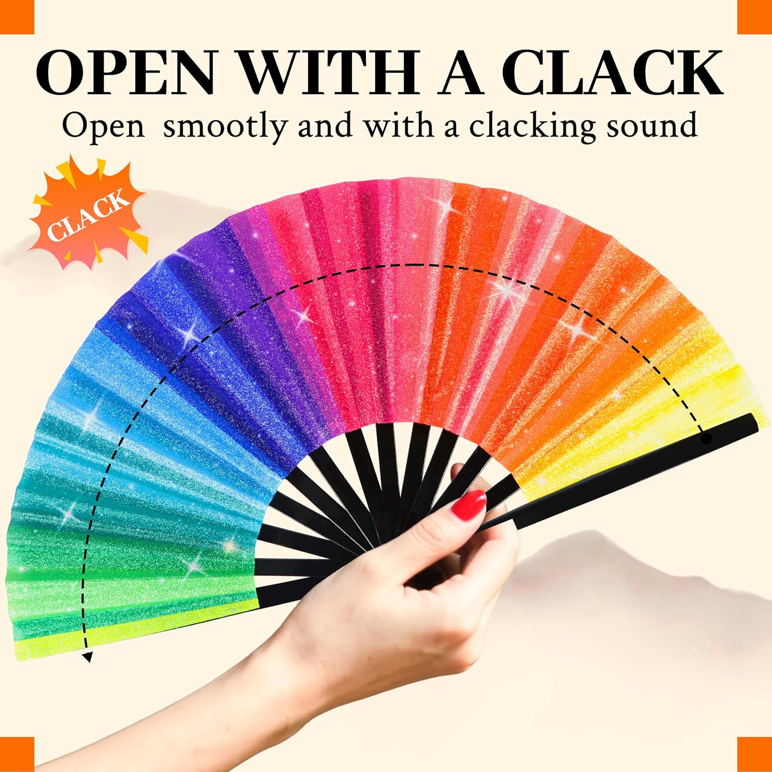Joyclub Clack Fans - Rainbow