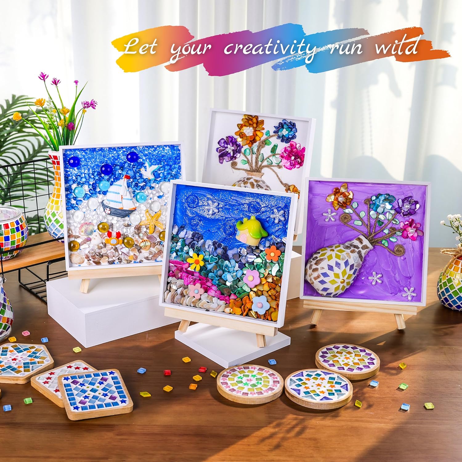 DIY Mosaic Painting Kit – Sea Theme