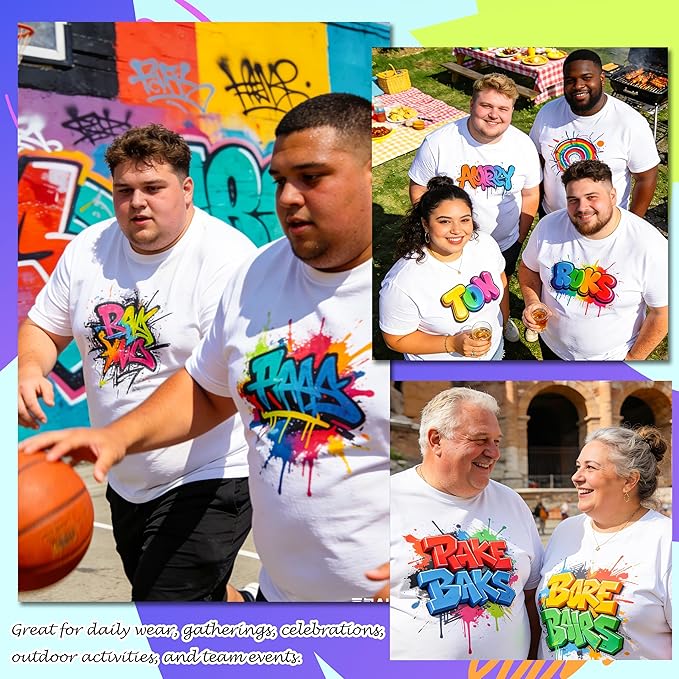 10 Pack Sublimation T-Shirts Bulk – Unisex White Polyester for Heat Transfer - XXXL