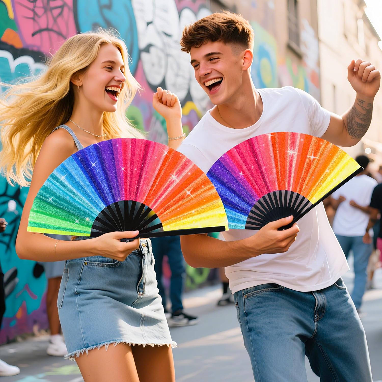 Joyclub Clack Fans - Rainbow