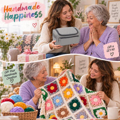 Crochet Kit for Beginners Adults, Beginner-Friendly, Complete Set