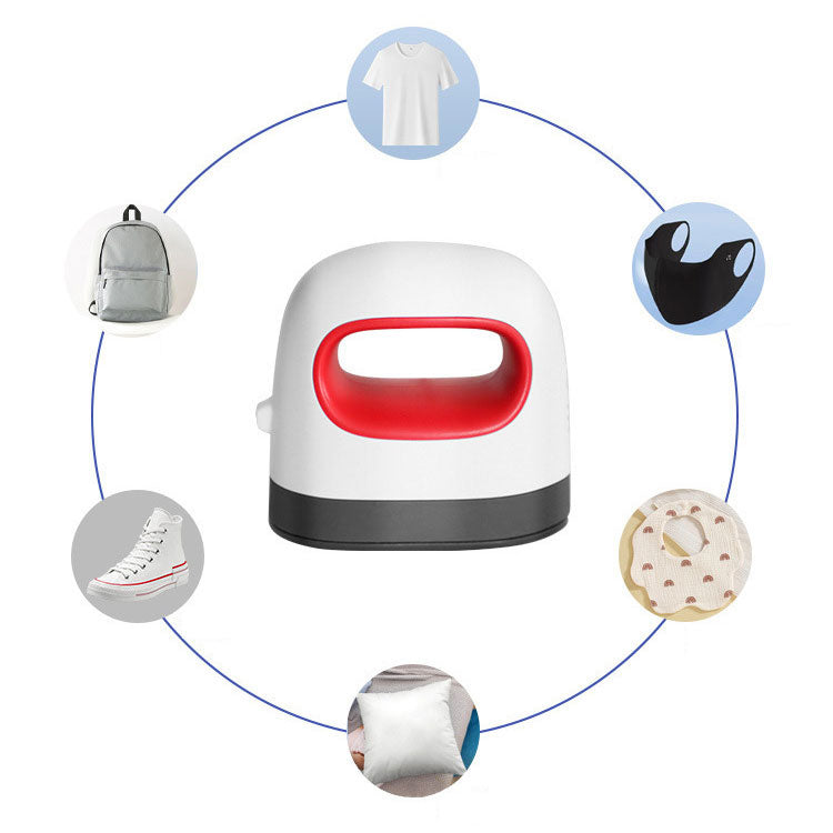 Mini Heat Press, 3 Heating Modes Portable Iron Press Machine for T Shirt, Tote Bags (US Plug 110V)