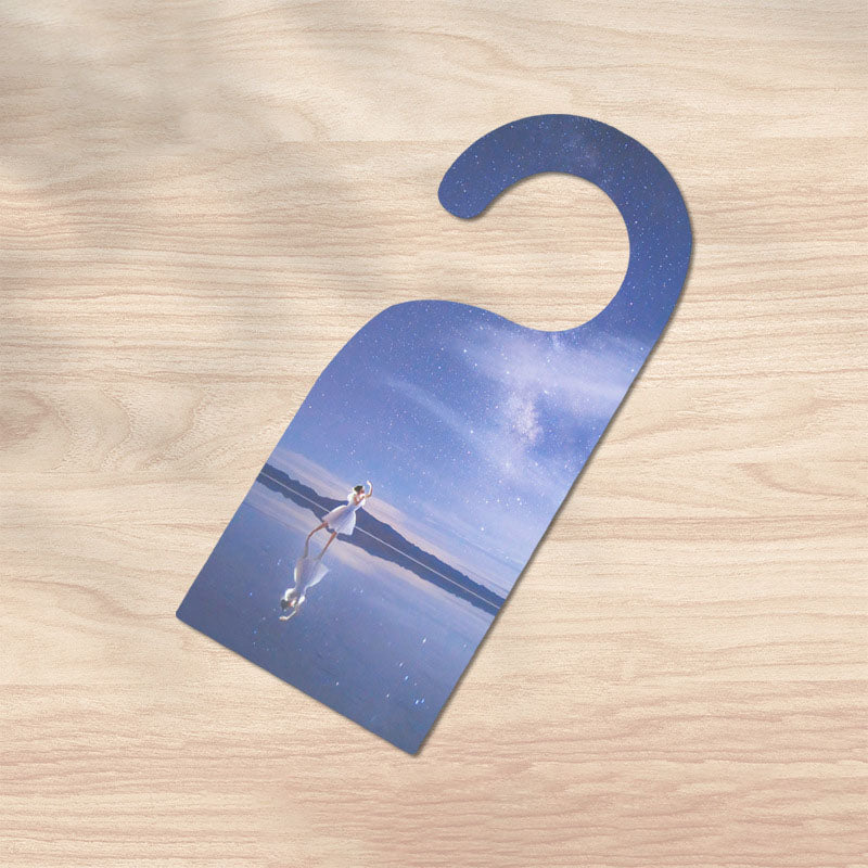 5 Pack Sublimation Blanks Door Sign Wooden Hanger