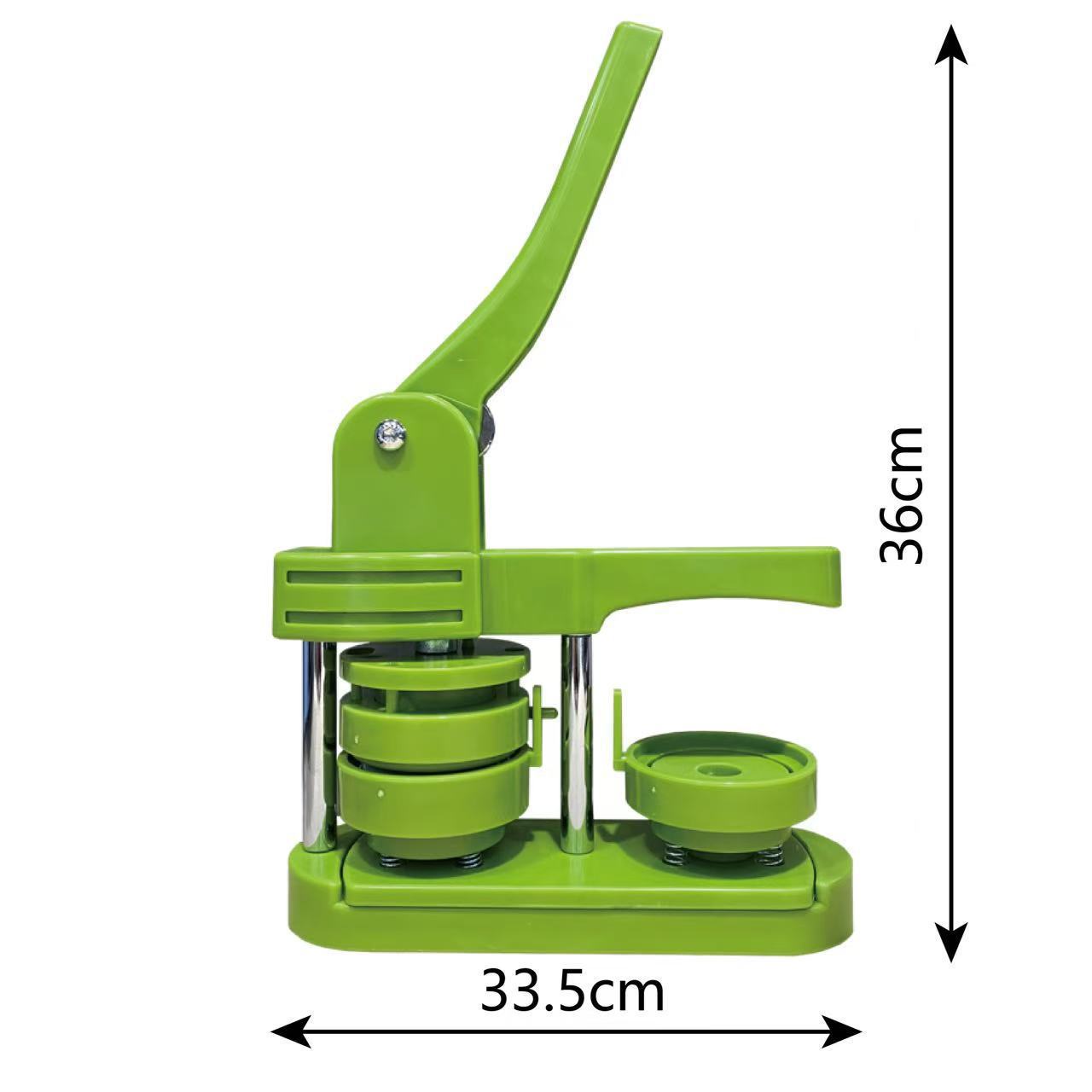 Button Maker Machine 58mm (2.25 in) Installation-Free, DIY Button Pin Maker Machine, Button Badge Press Machine