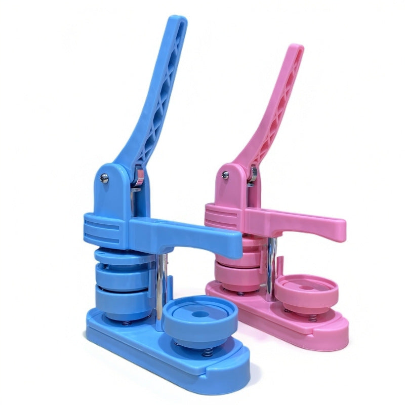 Button Maker Machine 58mm (2.25 in) Installation-Free, DIY Button Pin Maker Machine, Button Badge Press Machine
