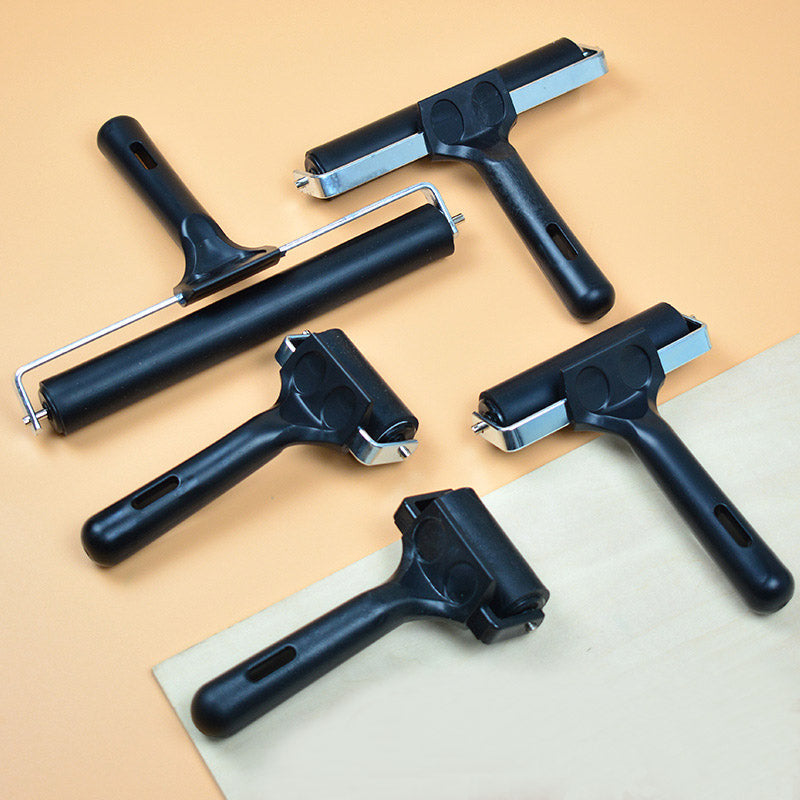 Rubber Brayer Roller for Printmaking, Great for Gluing Application Also.