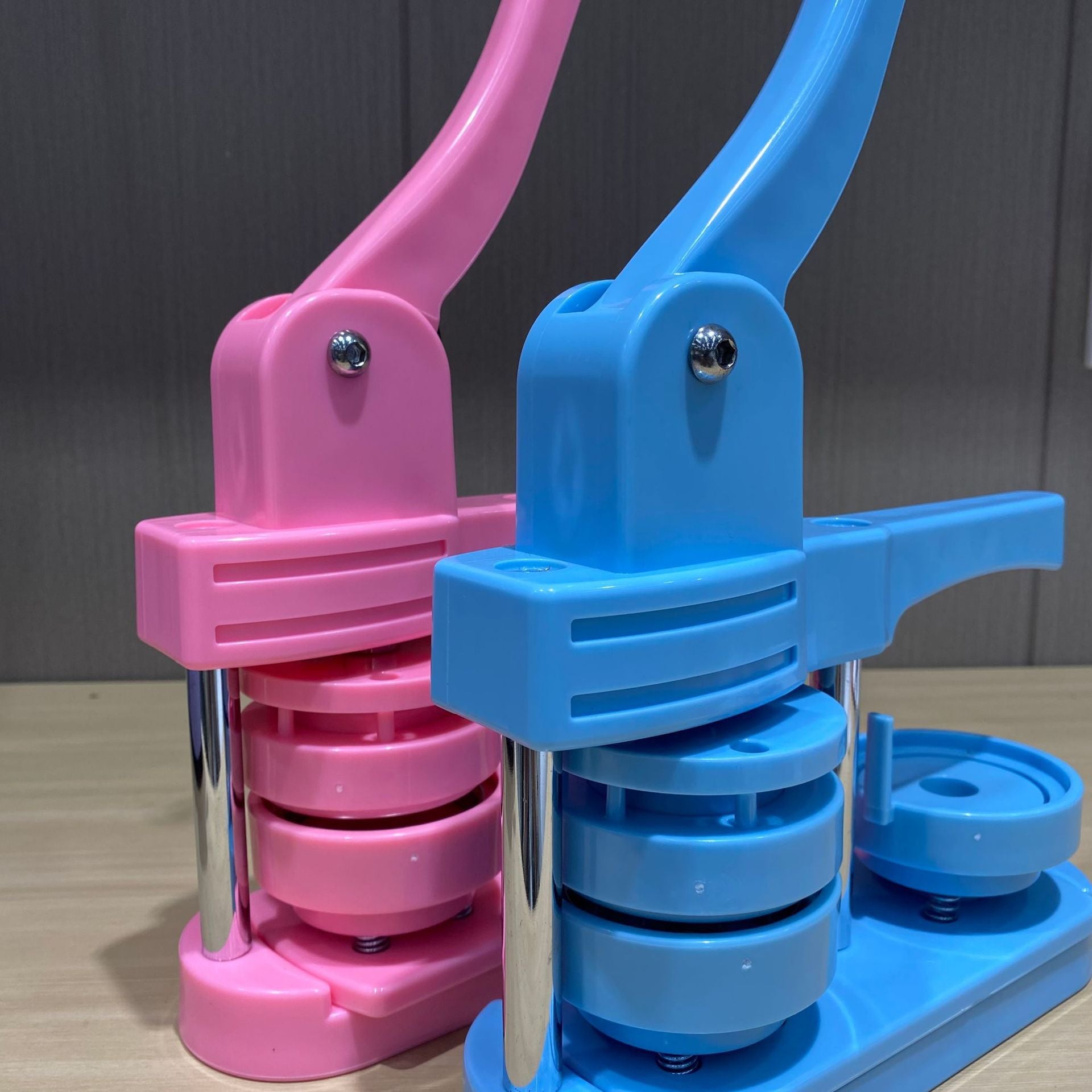 Button Maker Machine 58mm (2.25 in) Installation-Free, DIY Button Pin Maker Machine, Button Badge Press Machine