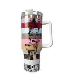 TAYLOR SWIFT - 40oz Stainless Steel Tumbler with handle - Designer Picks