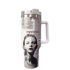 TAYLOR SWIFT - 40oz Stainless Steel Tumbler with handle - Designer Picks