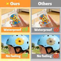 Transparent Sublimation Sticker Paper – 8.5×11 Glossy Waterproof Vinyl (20 Sheets)