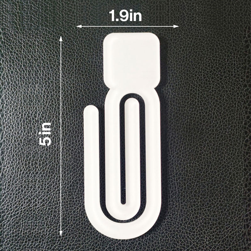 Sublimation Paper Clips, 18 style Blanks Bulk Acrylic Jumbo Paper Clips
