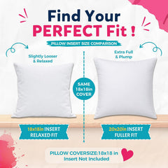 Sublimation Pillow Cases 15 Pack 18 X 18 Inch White Cushion Covers