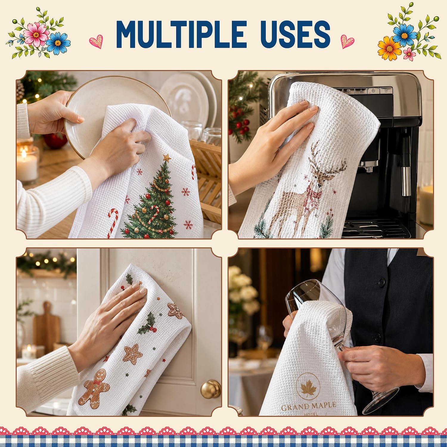 20 Pack Sublimation Towel Microfiber Towel for Cleaning and Decor