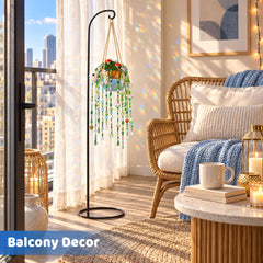 Crochet Kit for Beginners with Vedio DIY Turtle Hanging Planter Kit