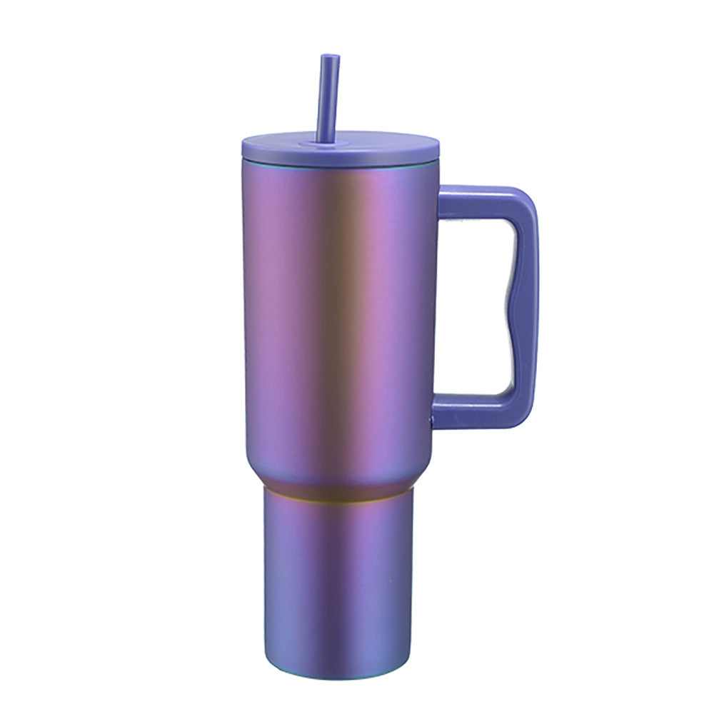 40 oz Insulated Tumblers with Handle, Lid and Straw - Designer Picks