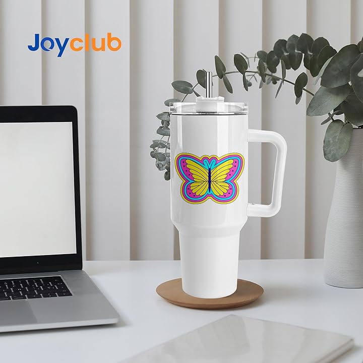 40 OZ Sublimation Tumblers with Handle