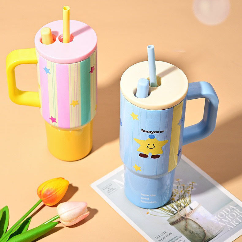 24 oz Tumbler with Lid and Straw - Designer Picks