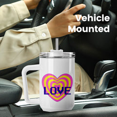 40 OZ Sublimation Tumblers with Handle