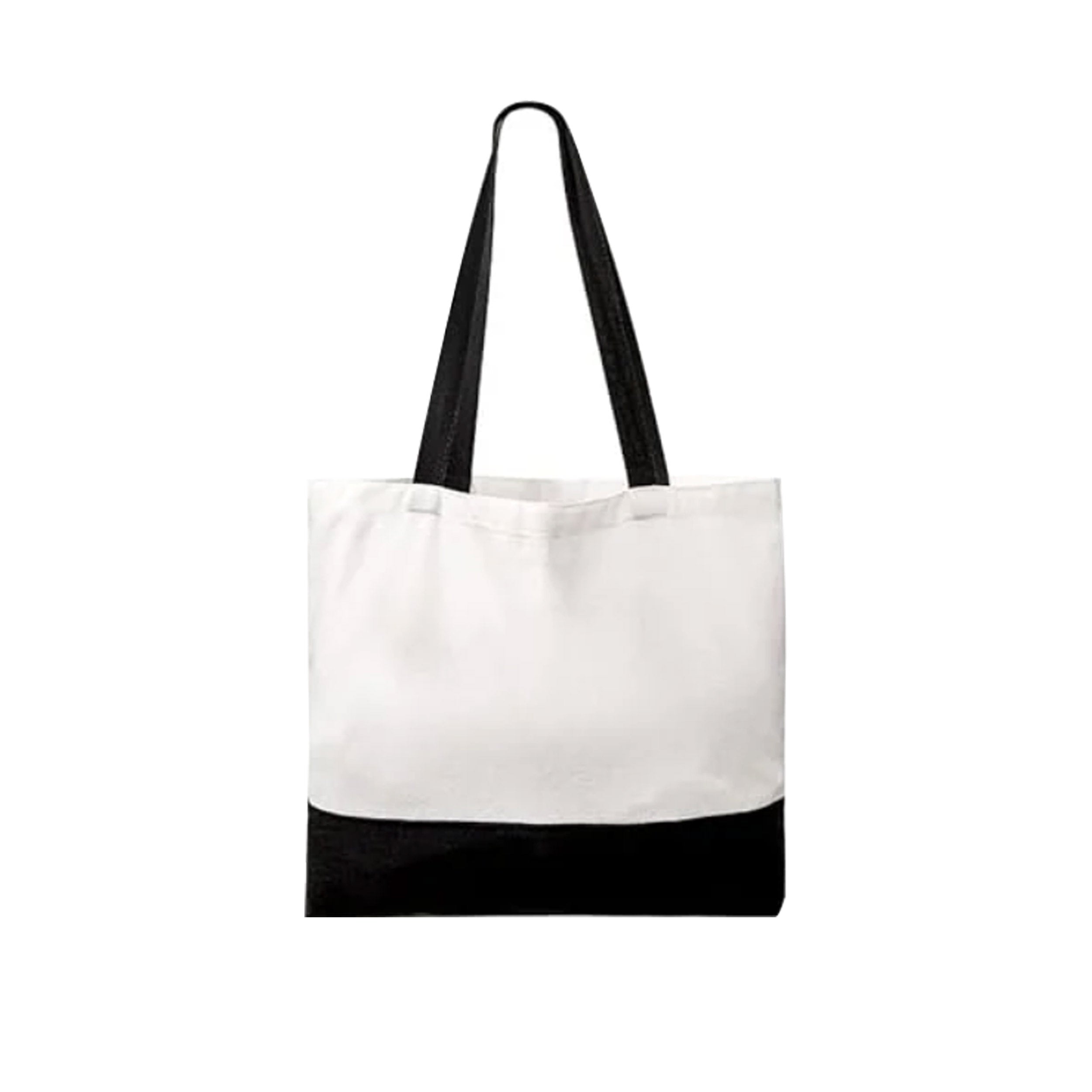 Large Canvas Tote Bags Bulk Sublimation Blanks with Long Handle 18.5 x 15 x 4 inch / Case of 120