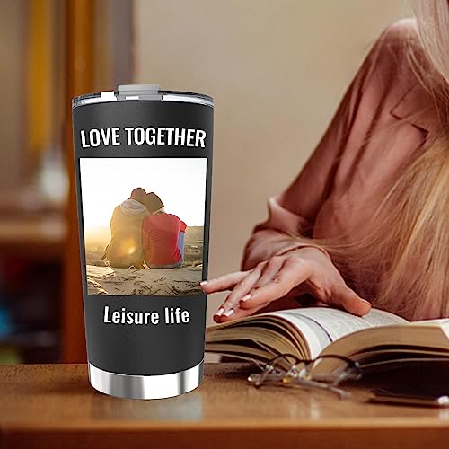 Custom tumblers  20 oz sublimation tumblers stainless steel cup Personalized Picture