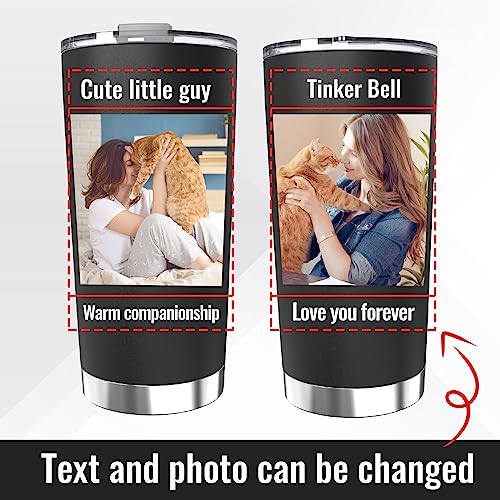 Custom tumblers  20 oz sublimation tumblers stainless steel cup Personalized Picture