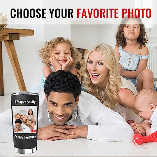 Custom tumblers  20 oz sublimation tumblers stainless steel cup Personalized Picture